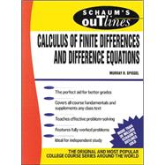Schaum's Outline of Calculus of Finite Differences and Difference Equations