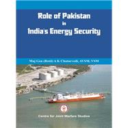 Role of Pakistan in India's Energy Security An Issue Brief
