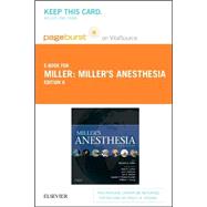 Miller's Anesthesia Pageburst E-book on Vitalsource Retail Access Card