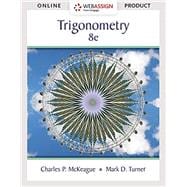 WebAssign Printed Access Card for McKeague/Turner's Trigonometry, 8th Edition, Single-Term