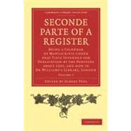 Seconde Parte of a Register