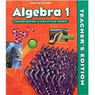 Progress in Mathematics Algebra 1 Teacher's Edition (SourceBook & Practice Book)
