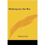 Shakespeare The Boy