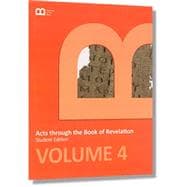 Acts through the Book of Revelation Volume Four, Student Textbook (Product ID: #HBMOTB4S)
