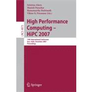 High Performance Computing - HiPC 2007 : 14th International Conference, Goa, India, December 18-21, 2007, Proceedings
