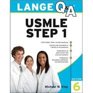 Lange Q&A USMLE Step 1, Sixth Edition