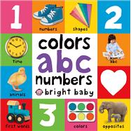 Big Board Books Colors, ABC, Numbers