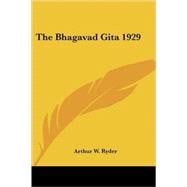 The Bhagavad Gita 1929