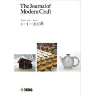 The Journal of Modern Craft Volume 1 Issue 2