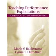 Teaching Performance Expectations for Educating English Learners