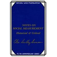 Notes on Social Measurement