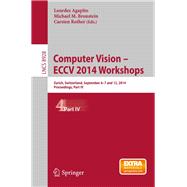 Computer Vision - ECCV 2014 Workshops