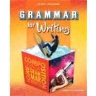 Grammar for Writing 2007 : Level Orange, Consumable