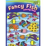 SPARK Fancy Fish Coloring Book