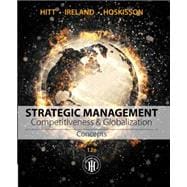 Strategic Management: Concepts Competitiveness and Globalization