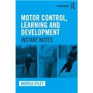 Motor Control, Learning and Development