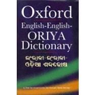 Oxford English-english-oriya Dictionary