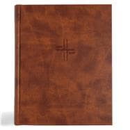 CSB Notetaking Bible, Expanded Reference Edition, Brown LeatherTouch Over Board