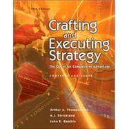 Crafting and Executing Strategy:  The Quest for Competitive Advantage w/OLC/Premium Content Card
