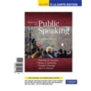 Principles of Public Speaking, Books a la Carte Edition