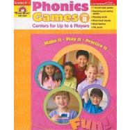 Phonics Games Centers for Up to 6 Players
