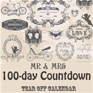 Mr & Mrs 100 Day Tear-off Countdown Calendar
