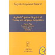 Applied Cognitive Linguistics I