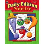 Daily Editing Practice: Grade 1