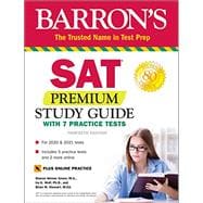 SAT Premium Study Guide with 7  Practice Tests