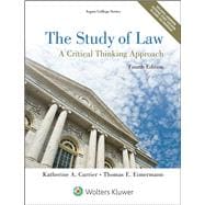 The Study of Law A Critical Thinking Approach