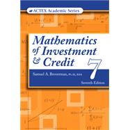 Mathematics of Investment & Credit, 7th Edition Digital 5 Year license