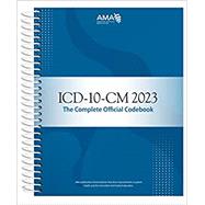 ICD-10-CM 2023 The Complete Official Codebook with Guidelines