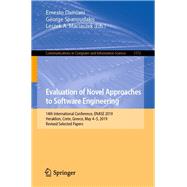 Evaluation of Novel Approaches to Software Engineering