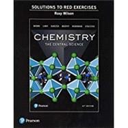 Student Solutions Manual to Red Exercises for Chemistry The Central Science