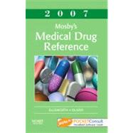 Mosby's Medical Drug Reference 2007 (Hardcover Text with BONUS PocketConsult Handheld Software )