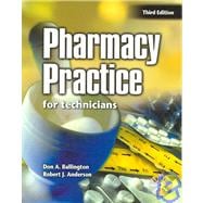 Pharmacy Practice for Technicians 3rd ed text + cd