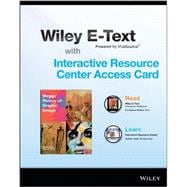Meggs' History of Graphic Design Wiley E-text Card and Interactive Resource Center Access Card