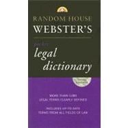Random House Webster's Pocket Legal Dictionary, Third Edition