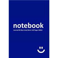 Smile Notebook Journal B5 Blue 8mm