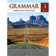 Grammar Form And Function Level 3 Student Book