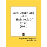 Jane, Joseph and John : Their Book of Verses (1921)