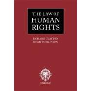 The Law of Human Rights,9780198262237