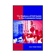 The Weakness of Civil Society in Post-Communist Europe