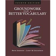 GROUNDWORK F/BETTER VOCABULARY