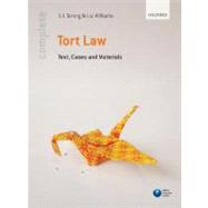 Complete Tort Law Text, Cases, & Materials