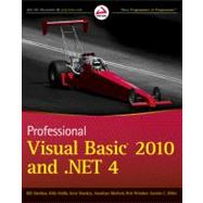 Professional Visual Basic 2010 and . NET 4