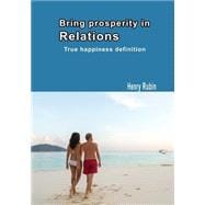Bring Prosperity in Relations