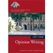 Opinion Writing 2007-08 2007 Edition |a 2007 ed.