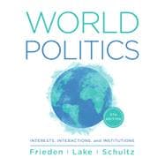 World Politics Interests, Interactions, Institutions book cover, ISBN 9780393872248