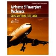 2026 Airframe Test Guide book cover, ISBN 9781964302249
